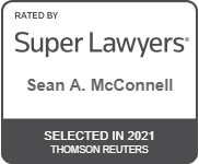 Rated By Super Lawyers | Sean A. McConnell | Selected in 2021 | Thomson Reuters