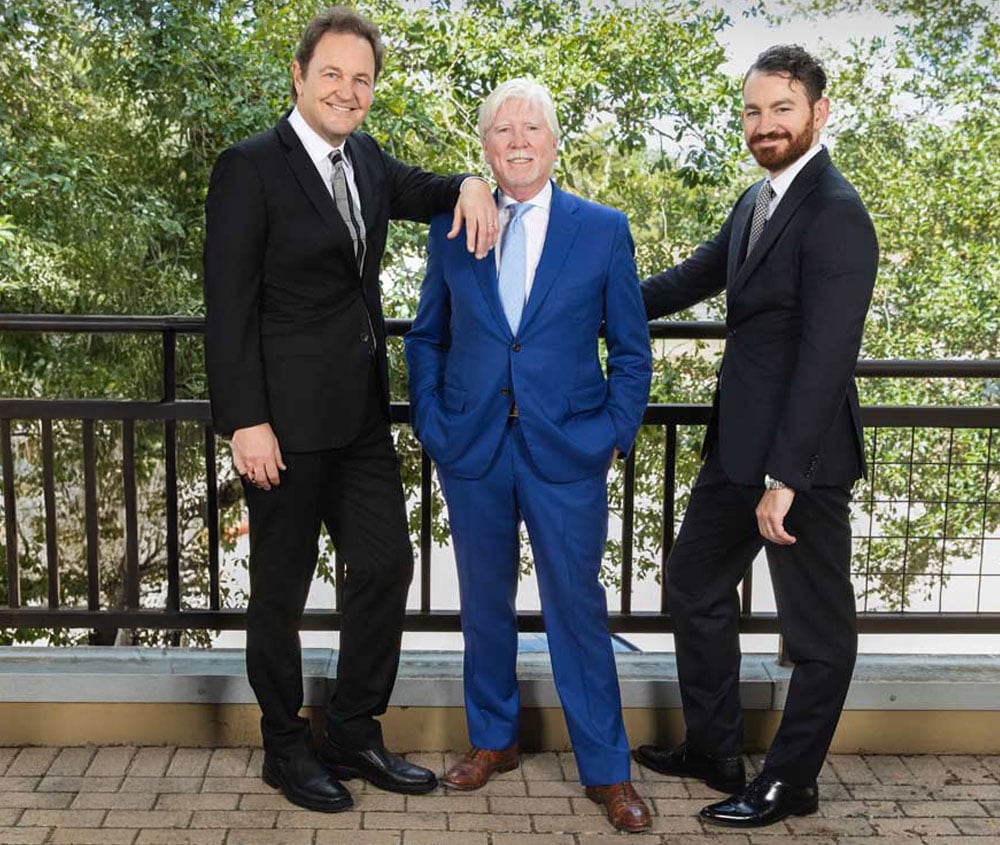 Group Photo of the attorneys at Winckler, Harvey & McConnell, LLP